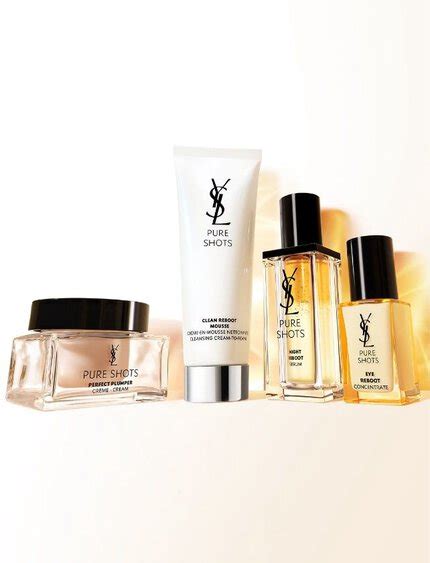 ysl pure|Explore YSL Beauty Pure Shots, skincare for urban life.